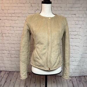 Armani Exchange Tan Teddy Jacket